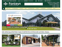 Tablet Screenshot of fonteyn.nl